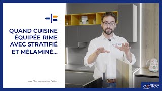 Des portes stratifiées ou mélaminées pour votre cuisine équipée  Thomas refait le match [upl. by Nnayhs]