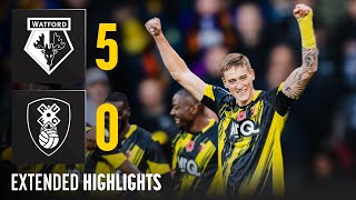 Extended Highlights 🎞️  Watford 50 Rotherham United [upl. by Audsley]