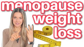 8 Proven Menopause Weight Loss Tips [upl. by Arbmik]