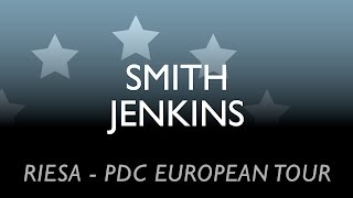 PDC European Tour Riesa  Smith vs Jenkins  quarter final [upl. by Ovid]