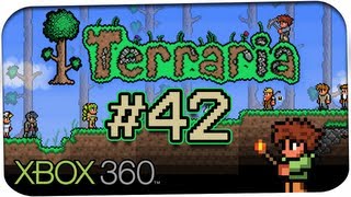 Lets Play Terraria 42 Xbox 360  Vier legendäre Schwerter [upl. by Adeirf]