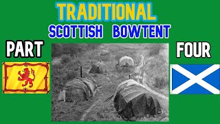 Scottish bow tenttravelersgypsytinkers tentcanvas tentall weather tentScottish history [upl. by Sunev]