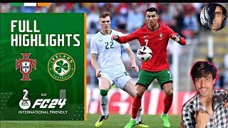 Portugal vs Ireland  Full Match Highlights [upl. by Neitsirhc362]