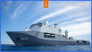 ZrMs Karel Doorman aangekomen in Rode Zee voor Operatie Aspides [upl. by Norramic801]