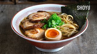 Receta de Sopa Ramen Shoyu Ramen [upl. by Schinica890]