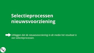 Massamedia selectieprocessen nieuwsvoorziening [upl. by Delanty]