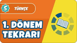 5Sınıf Türkçe 1Dönem Full Tekrar 📝 [upl. by Uase]