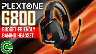 THE PLEXTONE G800  BUDGETFRIENDLY GAMING HEADSET [upl. by Lamoureux]