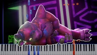 quotDisassemble Vannyquot Ending Theme  FNaF Security Breach  Piano Tutorial [upl. by Omarr40]