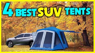 ✅ Top 4 Best Suv Camping Tents Review in 2024  Best Suv Tent of 2024 Buying Guide  Camping Gear [upl. by Yelbmik]