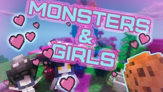 MonstersampGirls mod in Minecraft [upl. by Nicolis203]