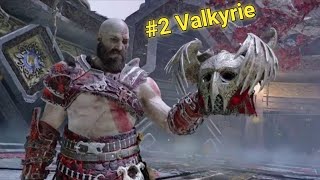 God Of War 2018  Valkyrie Geirdriful  Location Foothills  Hidden Chamber of Odin  Full Guide [upl. by Alrzc732]