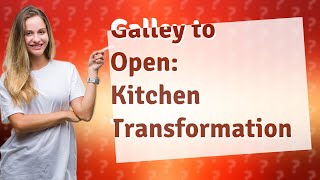 How Can I Transform My Galley Kitchen into an Open Concept Space [upl. by Trab]