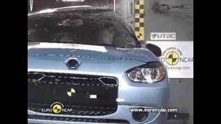 Euro NCAP  Renault Fluence ZE  2011  Crash test [upl. by Dena299]