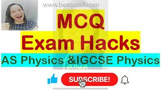 4 TOP TIPS in answering MCQ questions in AS Physics 9702 and IGCSE Physics 0625 [upl. by Zachar926]