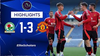 Blackburn Rovers U21 Manchester United U21  Extended Highlights  Premier League 2  300824 [upl. by Pieter]