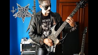 Dark Funeral  Vobiscum Satanas guitar cover [upl. by Spatola]