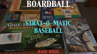 Boardball StratOMatic Baseball Basic Rules  WHITE SOX MONTH [upl. by Nywde]