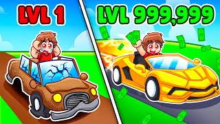 Level 1 vs Level 999 FASTEST CAR in Roblox With MY CRAZY FAN GIRLS [upl. by Augustus]