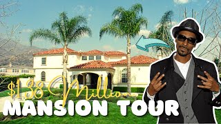 Inside Snoop Doggs 138 Million Diamond Bar LA Mansion [upl. by Adnalohs213]