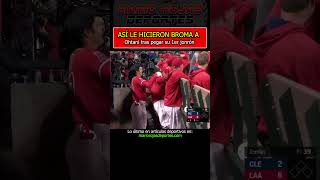 Esta broma se la hicieron a Ohtani tras pegar jonrón en su primer turno en casa [upl. by Lyns]