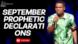 SEPTEMBER PROPHETIC DECLARATIONS  PASTOR JERRY EZE [upl. by Belding]