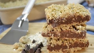 No Bake Chocolate Oat Bars Recipe  RadaCutlerycom [upl. by Eseila94]