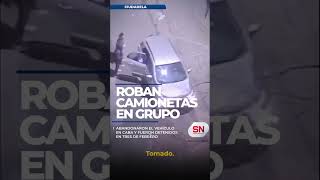 ROBAN CAMIONETAS EN GRUPO ciudadela [upl. by Ecertap]