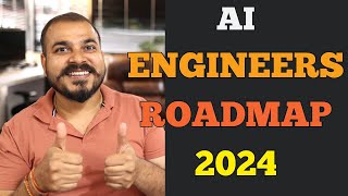 Perfect Roadmap To Become AI Engineers In 2024 With Free Videos And Materials [upl. by Nauqyaj]