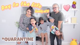 Day In The Life of A Family of 5 in QUARANTINE [upl. by Swithin]