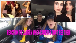 REACTION TO CAMREN WHEN THE CAMERAS DONT SEE THEM [upl. by Grissom]