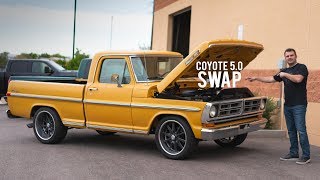 HOW FAST IS AN F100 COYOTE 50 SWAPPED [upl. by Dawn]