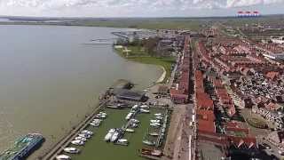 Volendam from above “the beauty of waterland” Drone shots [upl. by Montfort]