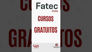 Conheça os cursos da FATEC COTIA [upl. by Boyer118]