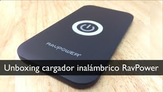 Unboxing Cargador inalámbrico RavPower [upl. by Aneloj]