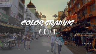 Color grading VLOG GH5 [upl. by Aneis957]