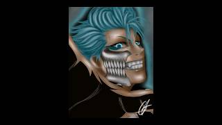 Grimmjow In My Art Style myartstyle art bleach grimmjow [upl. by Candyce]