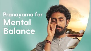 Guided Pranayama for Inner Balance  10 mins  Beginner Level [upl. by Vasti]