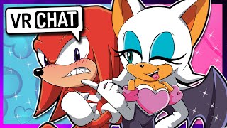 Rouge steals Knuckles heart  Sonic VRChat Stories [upl. by Lilia13]