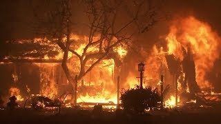 California wildfires Live reports from the scene  ABC News [upl. by Assilen607]