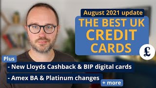 The best UK credit cards  latest news August 2021 update [upl. by Gardy]