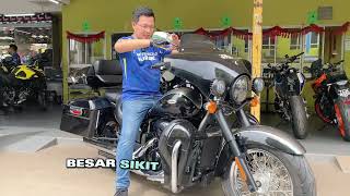 KAWASAKI VULCAN 900 CLASSIC FULLY LOADED TM MOTOWORLD TMM [upl. by Ahsial]