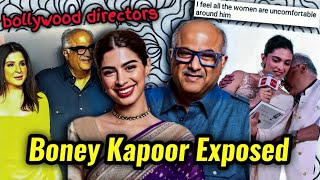 BONEY KAPOOR BEING WEIRD WITH BOLLYWOOD ACTRESSES DIRECTORS MISBEHAVING ON CAMERA [upl. by Eniamahs]