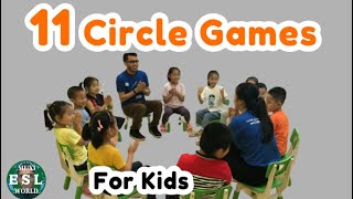 306  Top 11 ESL Circle Games for Kids [upl. by Naie641]