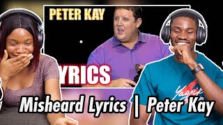 This Cracked Us Up So Much Misheard Lyrics  Peter Kay The Tour That Didnt Tour Tour REACTION [upl. by Macur]