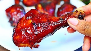 Air Fryer Barbecue Chicken Recipe  Easy Barbecue bbq Chicken [upl. by Elie]