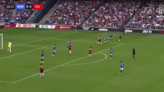 Amad Diallo goals vs Rangers [upl. by Odrarej]