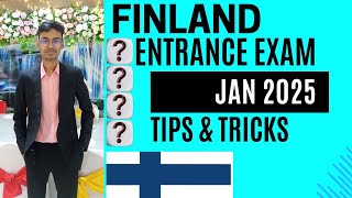 Finland January 2025 Joint Application Entrance Exam😮StepbyStep Guide tips and tricks Questions [upl. by Adnilem]