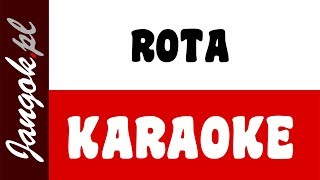 Rota  super wersja  KARAOKE  Piosenki patriotyczne  podkład muzyczny [upl. by Llerot920]