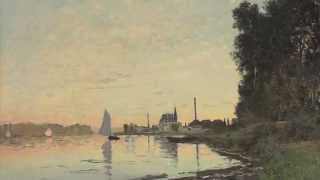 Claude Monets Argenteuil fin daprèsmidi [upl. by Willabella]